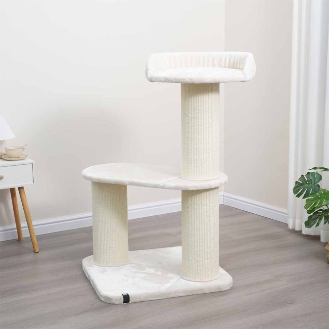 EBI Kratzbaum Berlin, 118 cm, creme – Ansicht 2